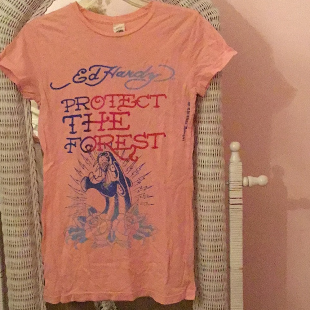 ED HARDY BEAUTIFUL WORLD TEE